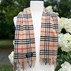 Scarf, Burberry wool